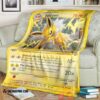 Pokemon Jolteon Soft Blanket