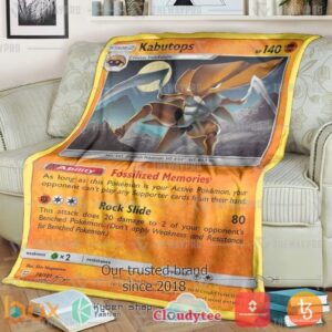 Pokemon Kabutops Team Up Blanket 2