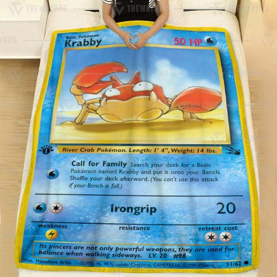 Pokemon-Krabby-Soft-Blanket-2