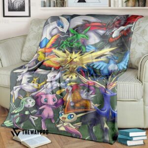 Pokemon Legendary Bedding Set And Quilt Blanket