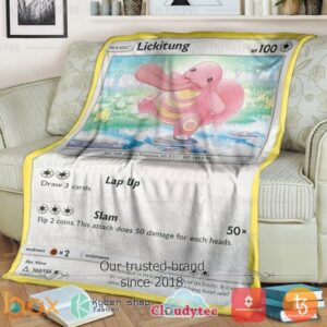 Pokemon Lickitung Blanket 3
