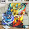 Pokemon Lightning Fire Water Bedding Set And Quilt Blanket