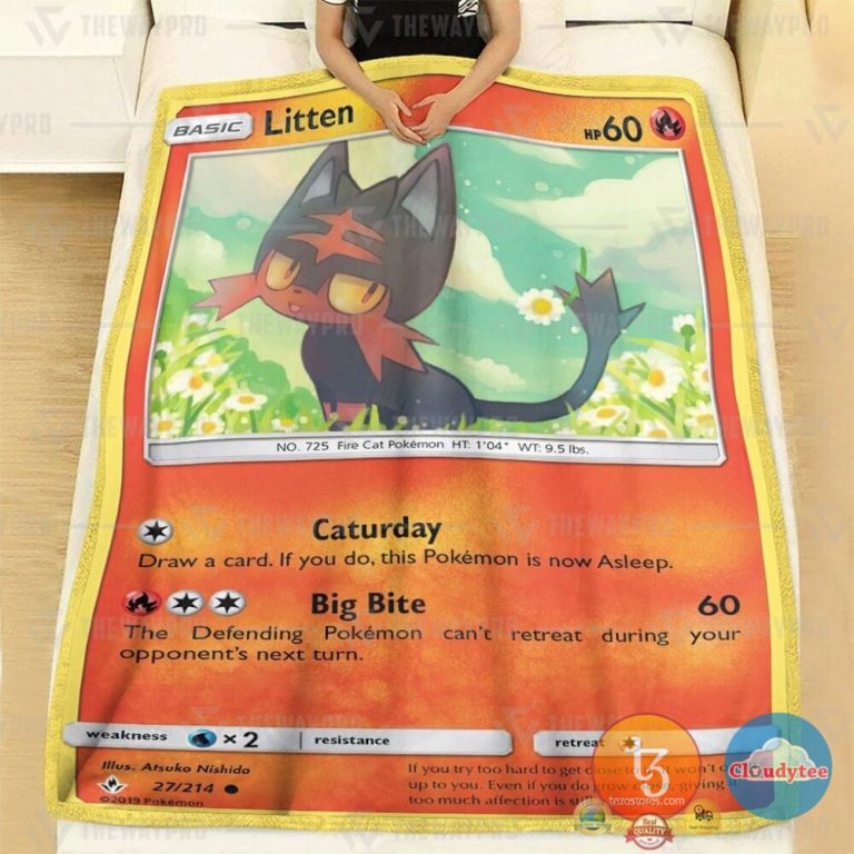 Pokemon-Litten-Unbroken-Bonds-Blanket-2