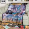 Pokemon Lucario V Blanket 2