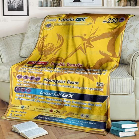 Pokemon-Lunala-Gx-Ultra-Prism-Soft-Blanket-1