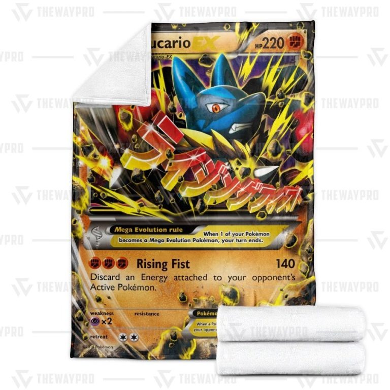 Pokemon-M-Lucario-Ex-Blanket-2