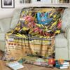 Pokemon M Lucario Ex Blanket 2