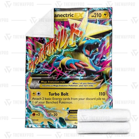 Pokemon-M-Manectric-Ex-Soft-Blanket-1
