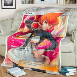 Pokemon Mars Trainer Blanket