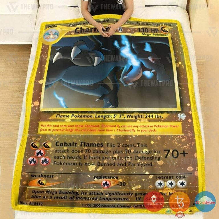 Pokemon-Mega-Charizard-Blanket-1-1