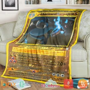 Pokemon Mega Charizard Blanket 2