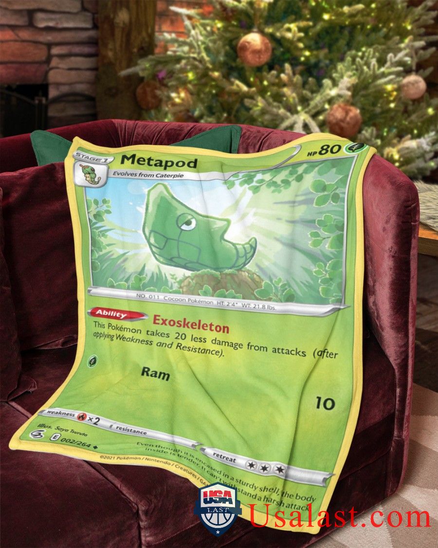 Pokemon-Metapod-Fusion-Strike-Blanket-1