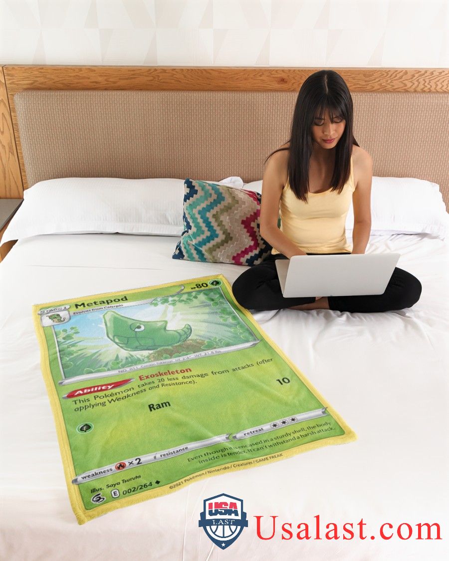 Pokemon-Metapod-Fusion-Strike-Blanket-3