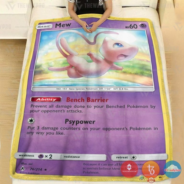 Pokemon-Mew-Blanket-1
