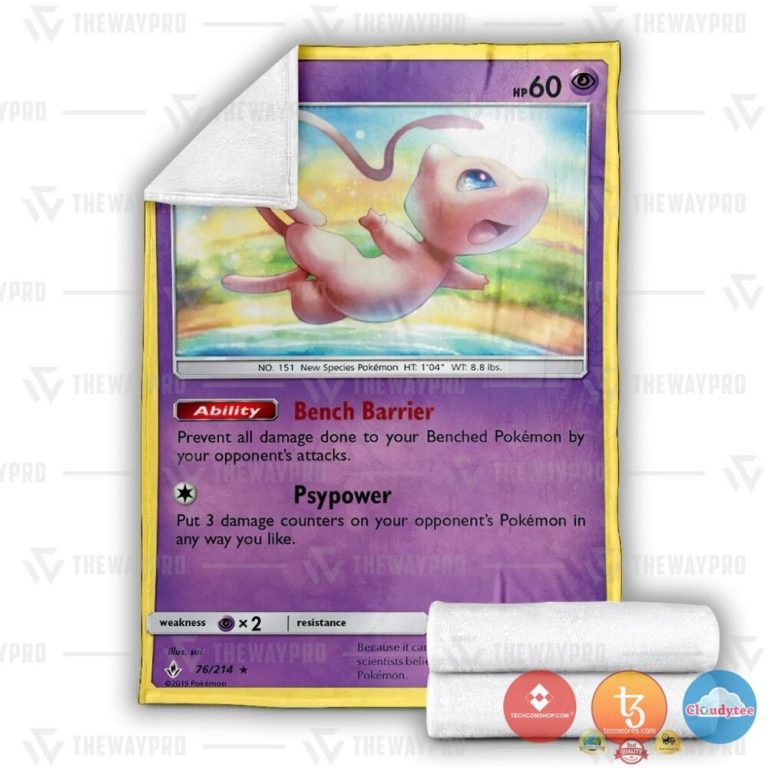 Pokemon-Mew-Blanket-2
