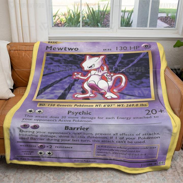 Pokemon-Mewtwo-Evolutions-Blanket-3