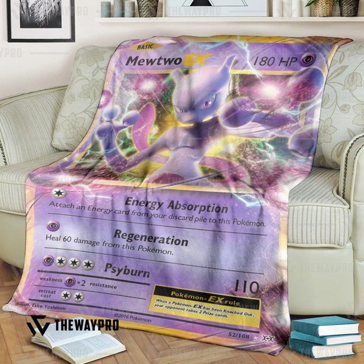 Pokemon Mewtwo Ex Evolutions Bedding Set And Quilt Blanket Pokemon Mewtwo Ex Evolutions Bedding Set And Quilt Blanket