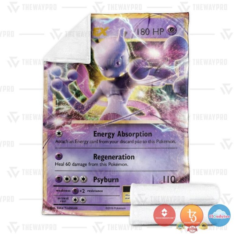 Pokemon-Mewtwo-Ex-Evolutions-Blanket-2