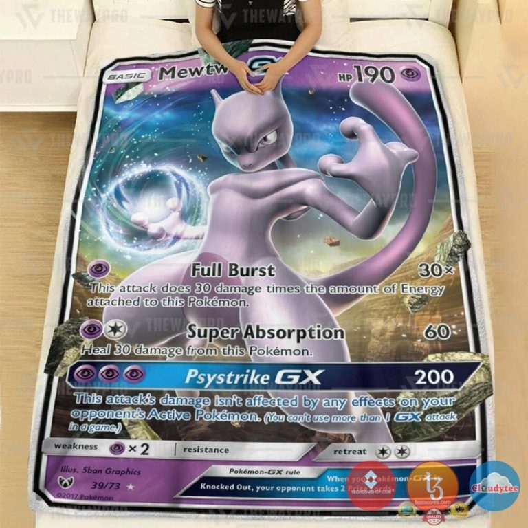 Pokemon-Mewtwo-Gx-Blanket-1