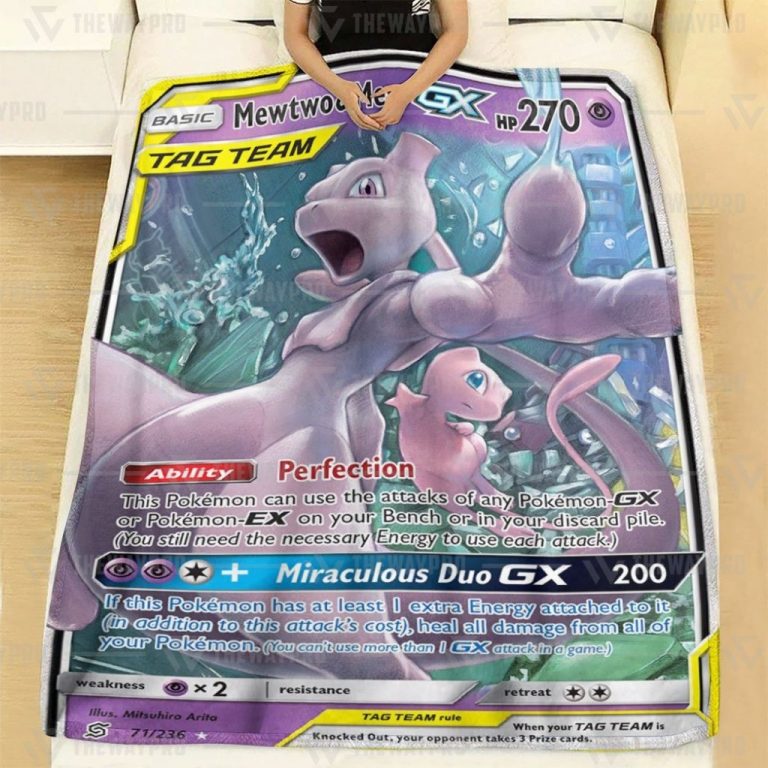 Pokemon-Mewtwo-Mew-Gx-Unified-Minds-Blanket-2