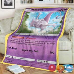 Pokemon Mewtwo Psychic Blanket