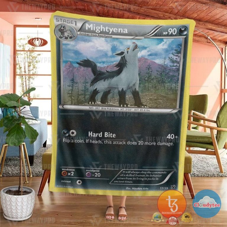 Pokemon-Mightyena-Kalos-Starter-Set-Blanket-1