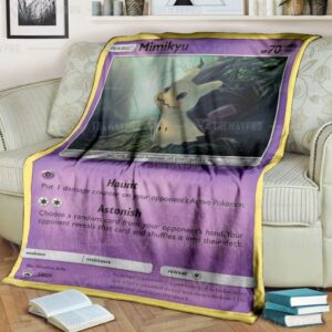 Pokemon Mimikyu Blanket