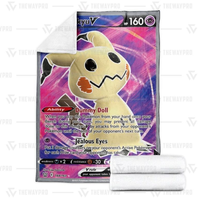 Pokemon-Mimikyu-V-Battle-Styles-Blanket-2