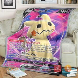 Pokemon Mimikyu V Battle Styles Blanket 2