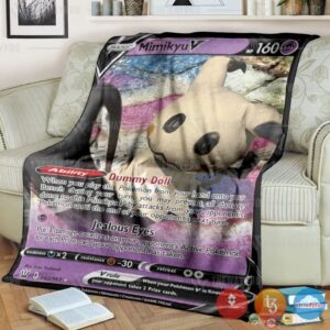 Pokemon Mimikyu V Blanket