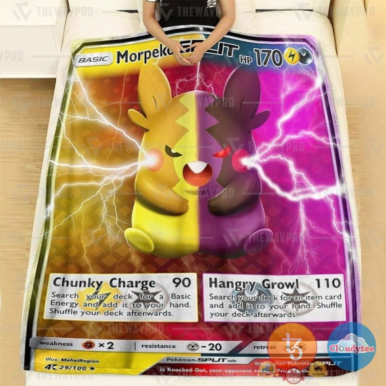 Pokemon-Morpeko-Split-Blanket-1