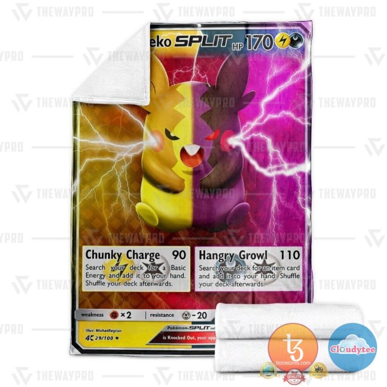 Pokemon-Morpeko-Split-Blanket-2