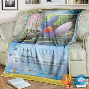 Pokemon Mudkip Blanket