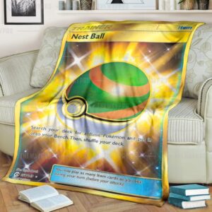 Pokemon Nest Ball Trainer Blanket