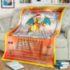 Pokemon New Christmas Charizard Full Print Soft Blanket