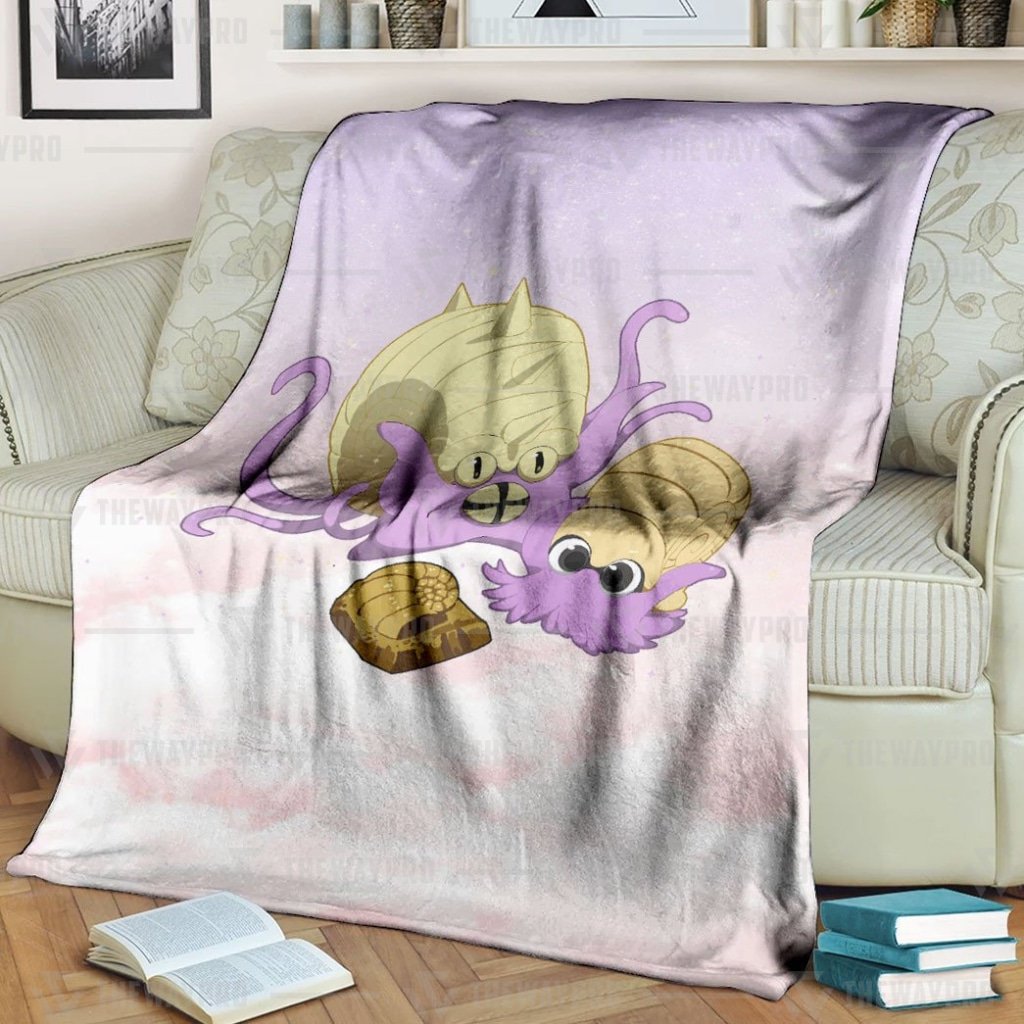 Pokemon Omanyte Blanket Pokemon Omanyte Blanket