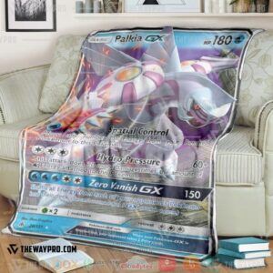 Pokemon Palkia Gx Forbidden Light Soft Blanket