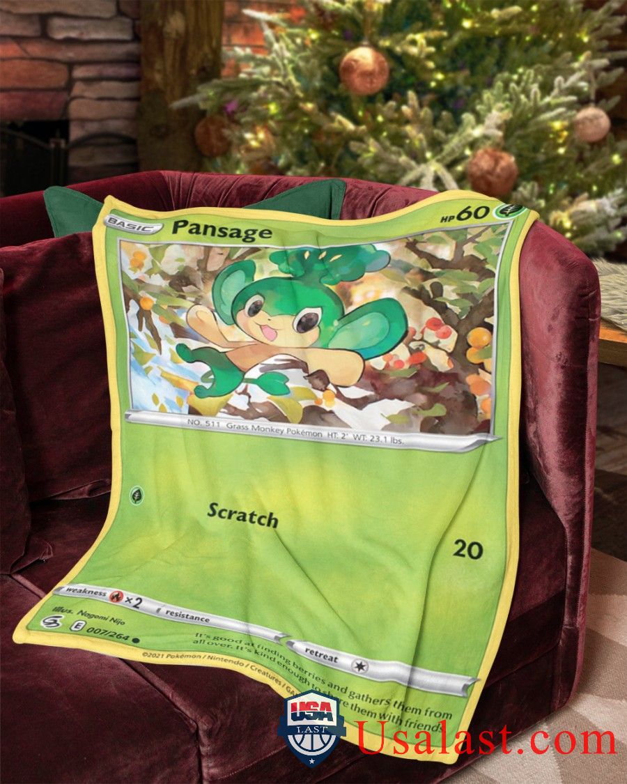 Pokemon-Pansage-Single-Strike-Blanket-1