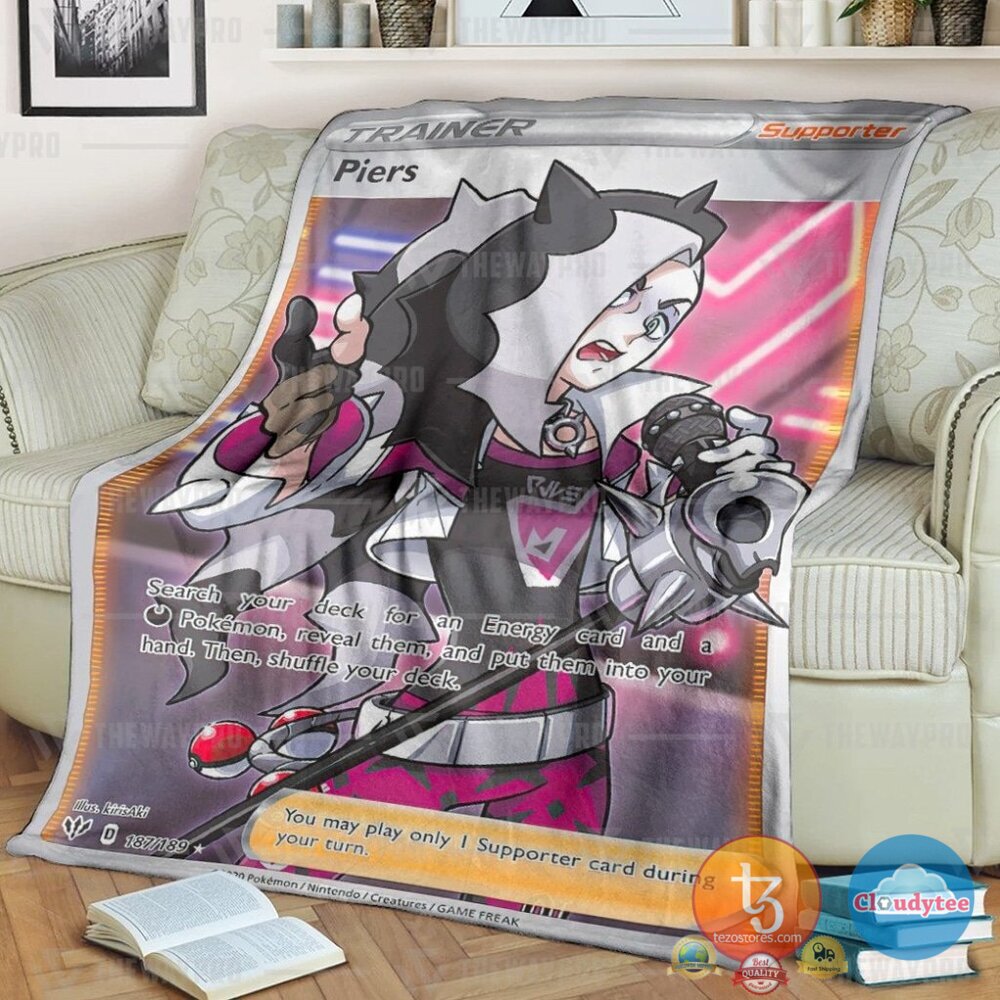 Pokemon Piers Darkness Ablaze Blanket Pokemon Piers Darkness Ablaze Blanket