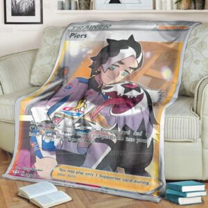 Pokemon Piers Shining Fates Trainer Blanket