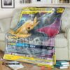 Pokemon Pikachu And Zekrom Gx A Team Up Soft Blanket
