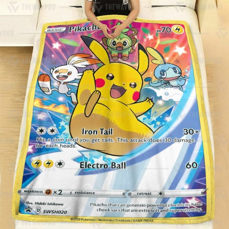 Pokemon-Pikachu-Sword-And-Shield-Promos-Blanket-1