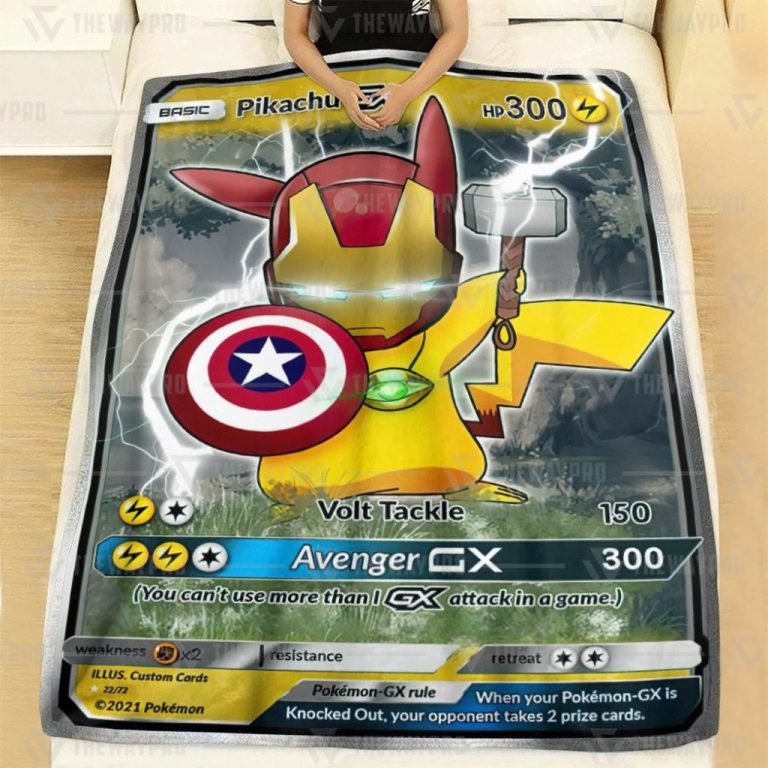 Pokemon-Pikachu-The-Avenger-Gx-Blanket-1