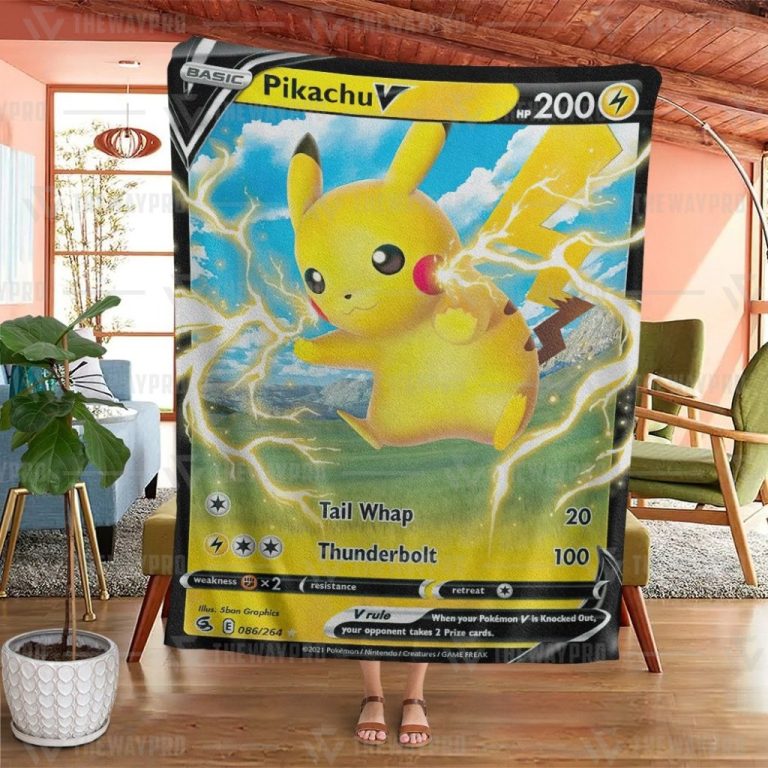 Pokemon-Pikachu-V-Fusion-Strikes-Blanket-3