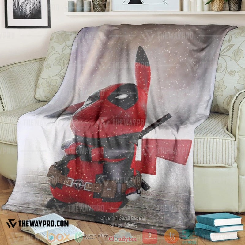 Pokemon Pikapool Soft Blanket Pokemon Pikapool Soft Blanket
