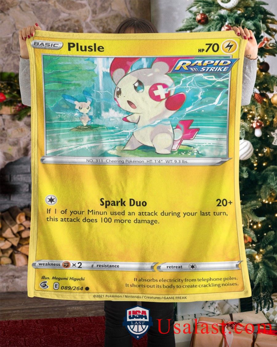 Pokemon Pluse Rapid Strike Soft Blanket Pokemon Pluse Rapid Strike Soft Blanket