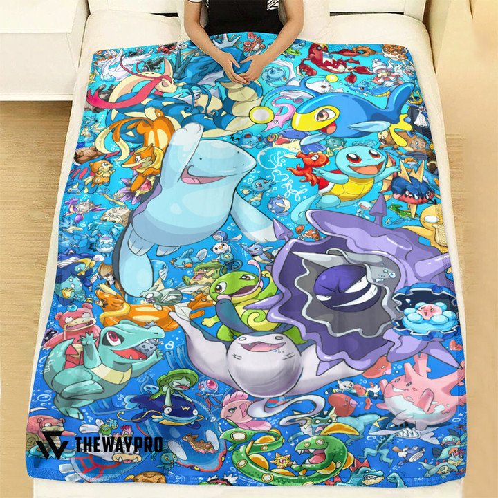 Pokemon-Poke-Worlds-Bedding-Set-And-Quilt-Blanket-1