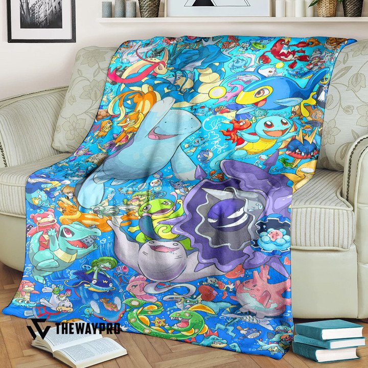 Pokemon Poke Worlds Bedding Set And Quilt Blanket Pokemon Poke Worlds Bedding Set And Quilt Blanket