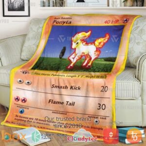 Pokemon Ponyta Blanket 2