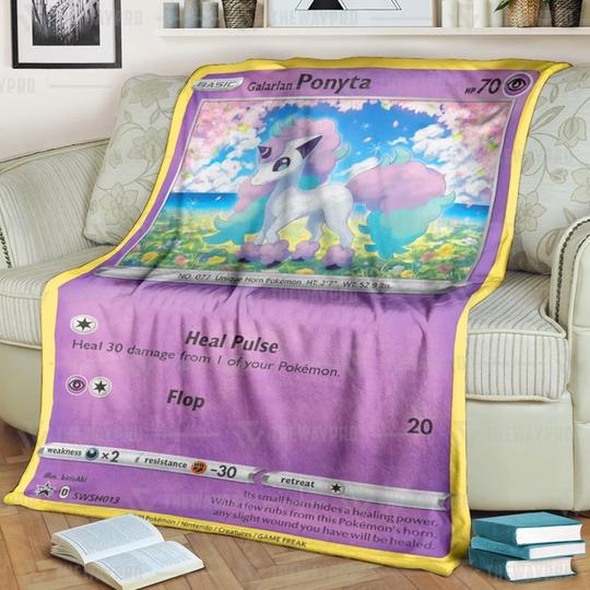 Pokemon Ponyta Custom God Blanket Pokemon Ponyta Custom God Blanket